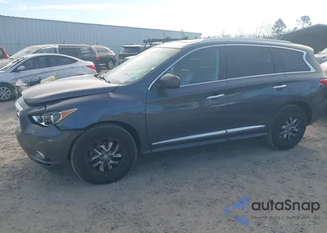 2013 Infiniti Jx35 из США, поврежденный, VIN 5N1AL0MMXDC311346
